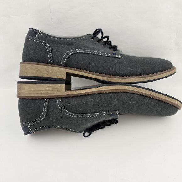 Giorgio Brutini Oxford Dress Shoes Kyle Mens 12 M Gray Blue - Picture 10 of 12